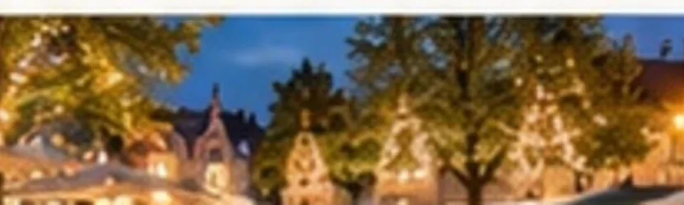 Innenstadt am Abend als Kulisse für digitale Stadterlebnisse